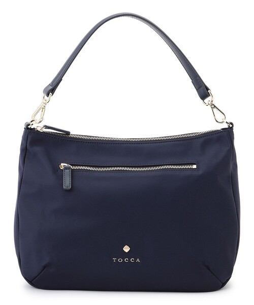TOCCA(トッカ)の「CUSHION SILHOUETTE NYLON BAG マルチWAY バッグ(ショルダーバッグ・レディース・ネイビー系/ブラック系/ベージュ系/ライトグレー系・F)」の16枚目の写真