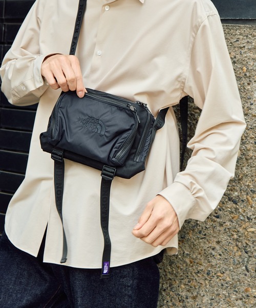 THE NORTH FACE PURPLE LABEL（ザ ノースフェイス パープルレーベル）の「【THE NORTH FACE Purple Label/ザ・ノースフェイスパープルレーベル】CORDURA Nylon Shoulder Bag（ショルダーバッグ・メンズ・グレー/ブラック・FREE）」の10枚目の写真