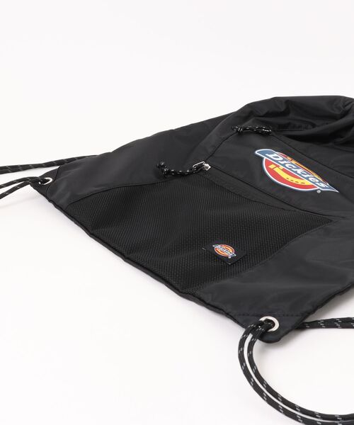 Dickies(ディッキーズ)の「【DICKIES/ディッキーズ】ロゴナップサック 巾着バッグ リュック 通学 ジム 部活 ストリート カジュアル 軽量 ユニセックス(バックパック/リュック・メンズ・ブラック/ホワイト/チャコールグレー/ブルー・FREE)」の11枚目の写真