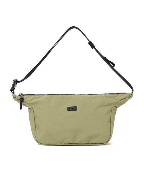 STANDARD SUPPLY（スタンダードサプライ）の「【SHIPS別注】STANDARD SUPPLY: トライアングル ショルダー（ショルダーバッグ・レディース・ブラック/ライトオリーブ/ブラウン・ONE SIZE）」の22枚目の写真