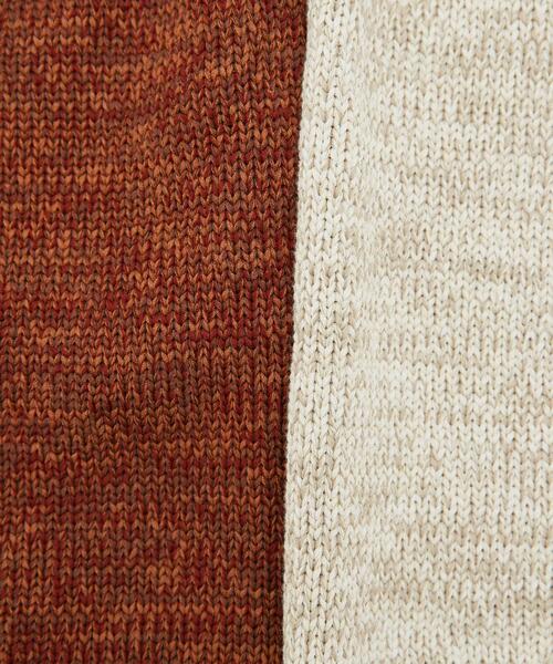 LAATO（ラート）の「knit tank top（ニット/セーター・レディース・ピンクベージュ/オフホワイト・FREE）」の11枚目の写真