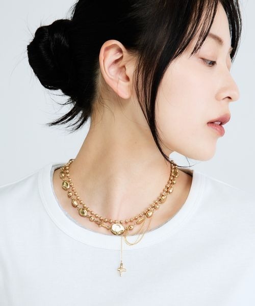 JEANASIS｜ジーナシスのネックレス（ゴールド/金色系）通販 - ZOZOTOWN