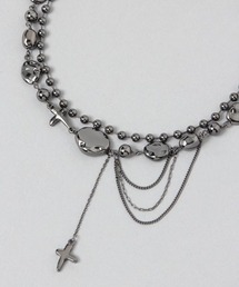 JEANASIS | クラックスレイヤードネックレス/660070(ネックレス)