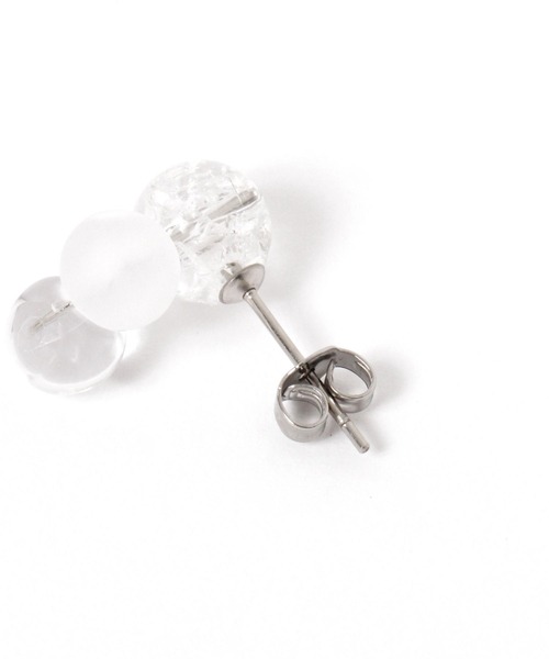 studio CLIP（スタディオクリップ）の「【daily CLIP】トリプルコンビアイスピアス（ピアス（両耳用）・レディース・その他3・FREE）」の3枚目の写真