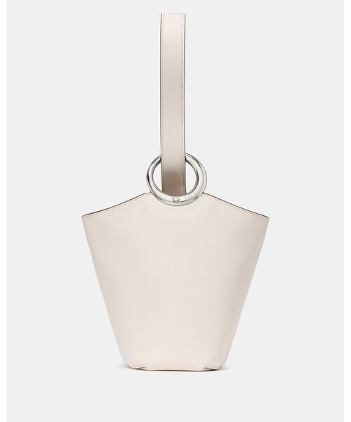 kate spade new york（ケイトスペード ニューヨーク）の「ヘイロー ファイン グレインレザー ミニ バケット（ショルダーバッグ・レディース・ベージュ・ONESIZE）」の9枚目の写真
