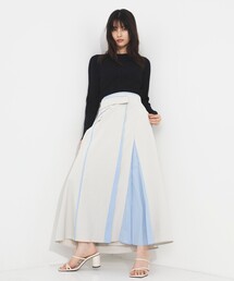 ユナイテッドトウキョウ フレアスカート　ジオアート柄 S UNITED TOKYO｜ユナイテッドトウキョウのスカート（フレア）通販