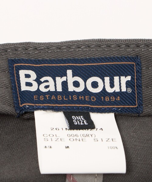Barbour(バブアー)の「<Barbour> CASCADE CAP/キャップ(キャップ・メンズ・グレー系・FREE)」の9枚目の写真