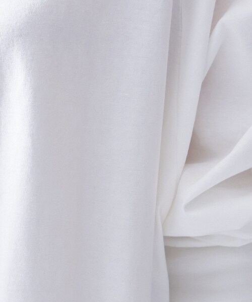 UNTITLED（アンタイトル）の「【Liyoca】ラグランプルオーバー（Tシャツ/カットソー・レディース・ホワイト/ブラック・02）」の7枚目の写真