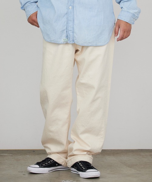 orSlow（オアスロウ）の「orslow/オアスロウ GRAND DAD'S FIT DENIM PANTS ワイドストレート クラシック ヴィンテージ デニムパンツ 日本製 2026年春夏（その他パンツ・メンズ・アイボリー・2/3/4）」の4枚目の写真