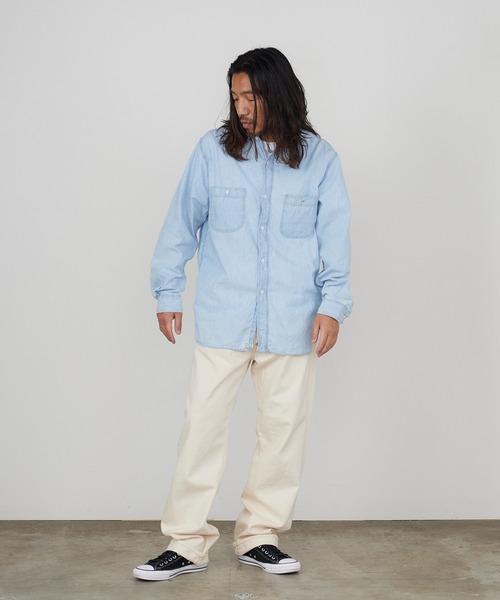 orSlow（オアスロウ）の「orslow/オアスロウ GRAND DAD'S FIT DENIM PANTS ワイドストレート クラシック ヴィンテージ デニムパンツ 日本製 2026年春夏（その他パンツ・メンズ・アイボリー・2/3/4）」の15枚目の写真