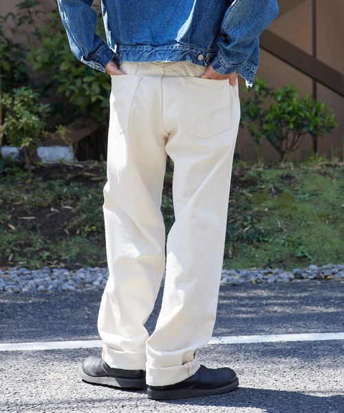 orSlow（オアスロウ）の「orslow/オアスロウ GRAND DAD'S FIT DENIM PANTS ワイドストレート クラシック ヴィンテージ デニムパンツ 日本製 2026年春夏（その他パンツ・メンズ・アイボリー・2/3/4）」の12枚目の写真