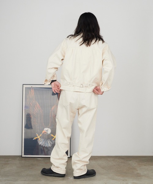 orSlow（オアスロウ）の「orslow/オアスロウ GRAND DAD'S FIT DENIM PANTS ワイドストレート クラシック ヴィンテージ デニムパンツ 日本製 2026年春夏（その他パンツ・メンズ・アイボリー・2/3/4）」の21枚目の写真