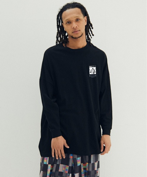 STOF(ストフ)の「PEACE MAKER L/S Tee(Tシャツ/カットソー・メンズ・ブラック・M/S)」の1枚目の写真
