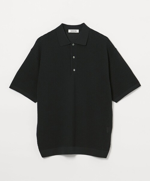 MONKEY TIME(モンキータイム)の「シアー ニット ポロシャツ(ポロシャツ・メンズ・ターコイズブルー/ブラウン/ブラック・S/XL/L/M)」の18枚目の写真