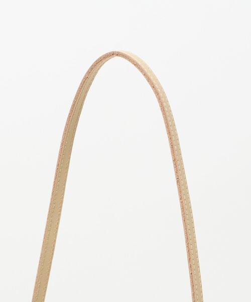 BEAUTY&YOUTH UNITED ARROWS(ビューティーアンドユースユナイテッドアローズ)の「ペーパー スクエア レザーハンドル ショルダーバッグ 2WAY(かごバッグ・レディース・ブラウン系/ナチュラル・FREE)」の14枚目の写真