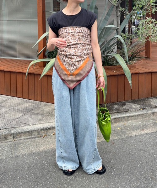 model：H166　着用サイズ：M