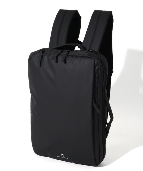 MICHAEL LINNELL(マイケル リンネル)の「【MICHAEL LINNELL/マイケルリンネル】Slim 3-Way Bag/スリム 3way バック バックパック(容量:約8L)(バックパック/リュック・レディース・ブラック・FREE)」の1枚目の写真