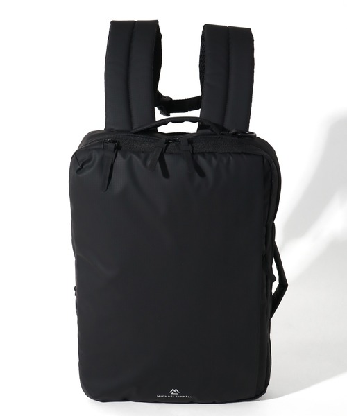 MICHAEL LINNELL(マイケル リンネル)の「【MICHAEL LINNELL/マイケルリンネル】Slim 3-Way Bag/スリム 3way バック バックパック(容量:約8L)(バックパック/リュック・レディース・ブラック・FREE)」の11枚目の写真