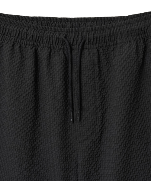 YALE(イェール)の「シアサッカー チェック ショーツ_ブラック(その他パンツ・レディース・その他・SMALL/MEDIUM/LARGE/X-LARGE)」の4枚目の写真