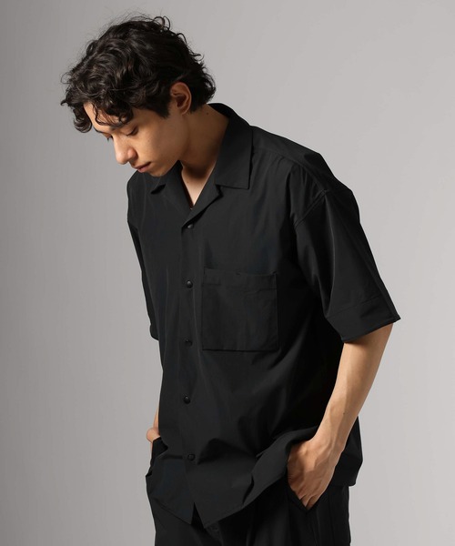 BAYFLOW(ベイフロー)の「【ストレッチ・吸水速乾・接触冷感】FLOWNEXシャツ(シャツ/ブラウス・メンズ・ブラック/グレー/その他2/その他1・LARGE/MEDIUM)」の4枚目の写真