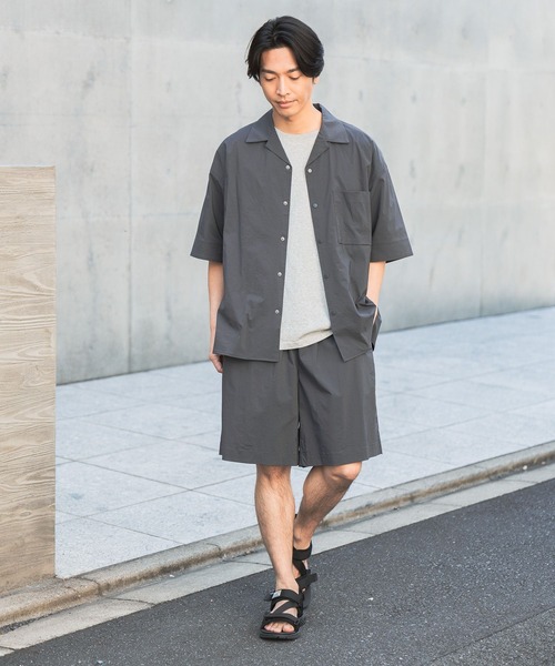 BAYFLOW(ベイフロー)の「【ストレッチ・吸水速乾・接触冷感】FLOWNEXシャツ(シャツ/ブラウス・メンズ・ブラック/グレー/その他2/その他1・LARGE/MEDIUM)」の5枚目の写真