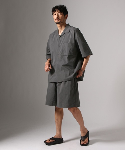 BAYFLOW(ベイフロー)の「【ストレッチ・吸水速乾・接触冷感】FLOWNEXシャツ(シャツ/ブラウス・メンズ・ブラック/グレー/その他2/その他1・LARGE/MEDIUM)」の9枚目の写真