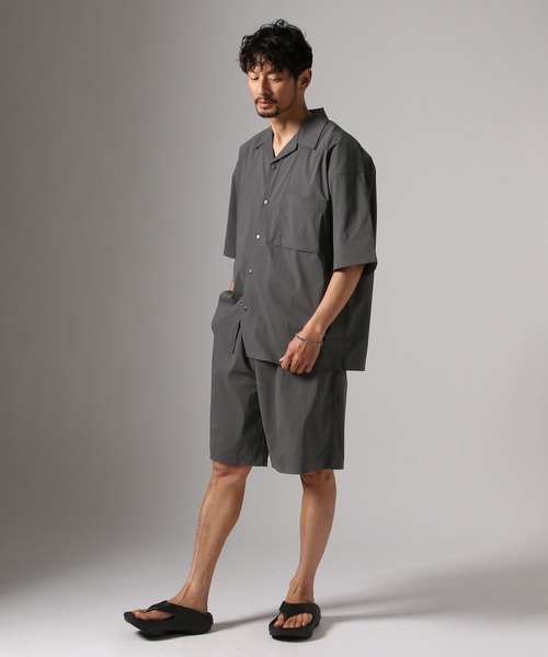 BAYFLOW(ベイフロー)の「【ストレッチ・吸水速乾・接触冷感】FLOWNEXシャツ(シャツ/ブラウス・メンズ・ブラック/グレー/その他2/その他1・LARGE/MEDIUM)」の11枚目の写真