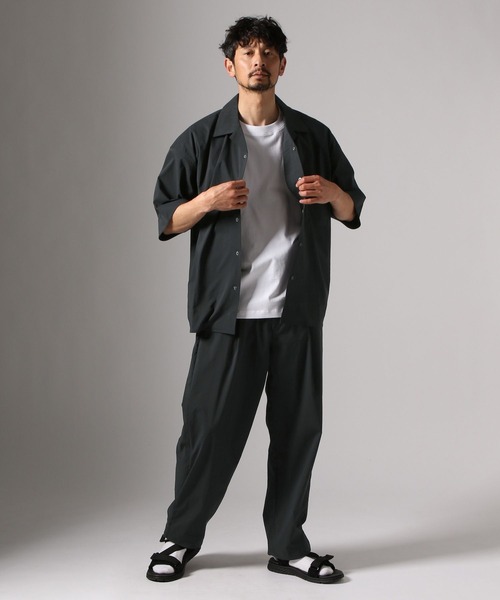 BAYFLOW(ベイフロー)の「【ストレッチ・吸水速乾・接触冷感】FLOWNEXシャツ(シャツ/ブラウス・メンズ・ブラック/グレー/その他2/その他1・LARGE/MEDIUM)」の15枚目の写真