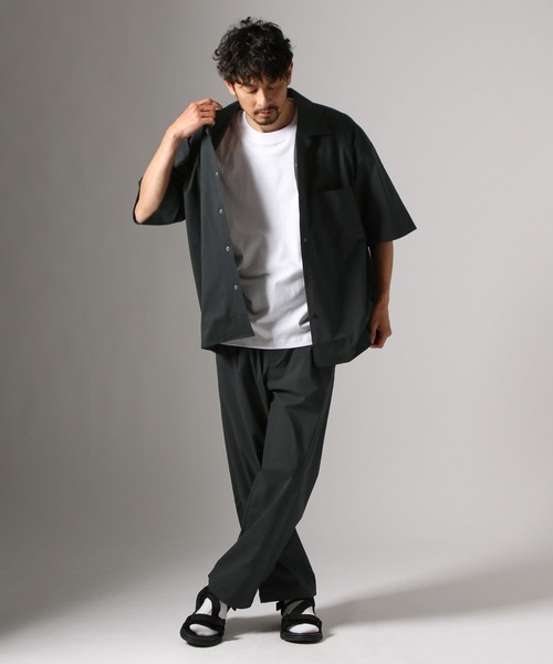 BAYFLOW(ベイフロー)の「【ストレッチ・吸水速乾・接触冷感】FLOWNEXシャツ(シャツ/ブラウス・メンズ・ブラック/グレー/その他2/その他1・LARGE/MEDIUM)」の16枚目の写真