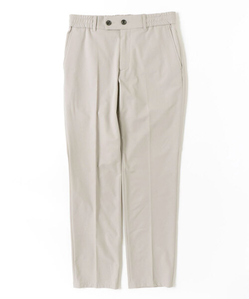 AKM(エイケイエム)の「MOVE SLACKS(CENTER CREASE)(スラックス・メンズ・ダークグレー/ベージュ/ブラック・MEDIUM)」の8枚目の写真