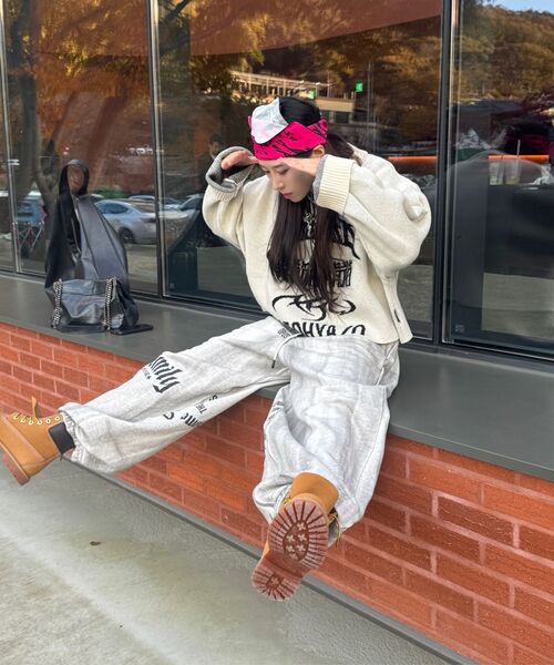 AJOBYAJO（アジョバイアジョ）の「[PBA] Total Logo Cropped Sweater [IVORY]（ニット/セーター・メンズ・その他・SMALL/MEDIUM/LARGE）」の12枚目の写真