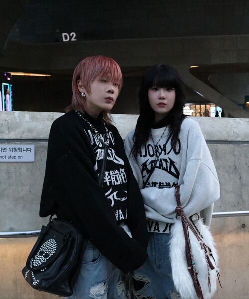 AJOBYAJO（アジョバイアジョ）の「[PBA] Total Logo Cropped Sweater [IVORY]（ニット/セーター・メンズ・その他・SMALL/MEDIUM/LARGE）」の18枚目の写真