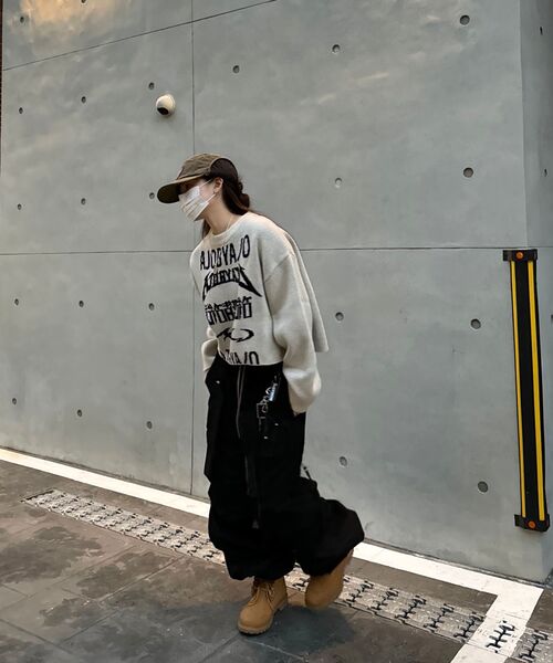 AJOBYAJO（アジョバイアジョ）の「[PBA] Total Logo Cropped Sweater [IVORY]（ニット/セーター・メンズ・その他・SMALL/MEDIUM/LARGE）」の20枚目の写真