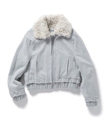 PERVERZE（パーバーズ）の「Fur Trimmed Sweat Blouson（その他アウター）」
