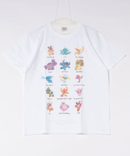 Disney(ディズニー)の「【 Disney 】 ディズニー プリントTシャツ シリーズC 26S4(Tシャツ/カットソー・レディース・グリーン系その他/ホワイト/ホワイト系その他/ホワイト系その他3/ブラック系その他2/ブラック系その他/オフホワイト/グリーン系その他2/ホワイト系その他2/ブラック系その他3・MEDIUM/LARGE/X-LARGE)」の2枚目の写真