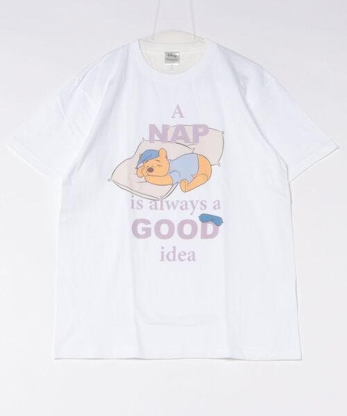 Disney(ディズニー)の「【 Disney 】 ディズニー プリントTシャツ シリーズC 26S4(Tシャツ/カットソー・レディース・グリーン系その他/ホワイト/ホワイト系その他/ホワイト系その他3/ブラック系その他2/ブラック系その他/オフホワイト/グリーン系その他2/ホワイト系その他2/ブラック系その他3・MEDIUM/LARGE/X-LARGE)」の3枚目の写真