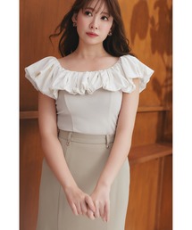 Roxanne Layered Tulle Mini Dress（ワンピース）｜Her lip to（ハー