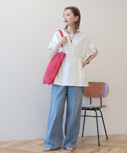 【新品未着用】MEER. AMERICAN SLEEVE FLARE TOP Ungrid アングリッド アメリカンスリーブブラトップ フィットネス 水陸