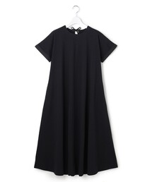 【WOMEN】キャップスリーブAラインワンピース