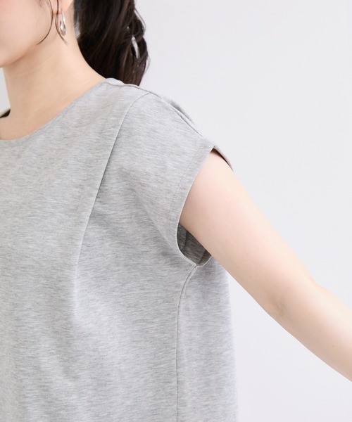 le cercle ADAM ET ROPE'(ルセルクルアダムエロペ)の「レースコンビカットソー(Tシャツ/カットソー・レディース・ホワイト/グレー/ブラック・FREE)」の18枚目の写真