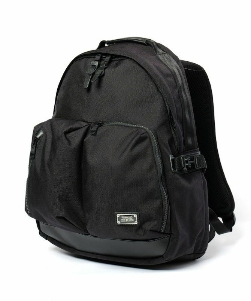 AS2OV(アッソブ)の「【AS2OV/アッソブ】 EXCLUSIVE BALLISTIC NYLON 2POCKET DAYPACK / デイパック バックパック(バックパック/リュック・メンズ・カーキ/ブラック・FREE)」の1枚目の写真