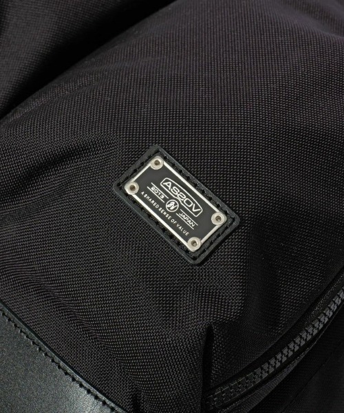 AS2OV(アッソブ)の「【AS2OV/アッソブ】 EXCLUSIVE BALLISTIC NYLON 2POCKET DAYPACK / デイパック バックパック(バックパック/リュック・メンズ・カーキ/ブラック・FREE)」の19枚目の写真