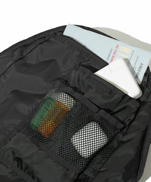 AS2OV(アッソブ)の「【AS2OV/アッソブ】 EXCLUSIVE BALLISTIC NYLON 2POCKET DAYPACK / デイパック バックパック(バックパック/リュック・メンズ・カーキ/ブラック・FREE)」の3枚目の写真