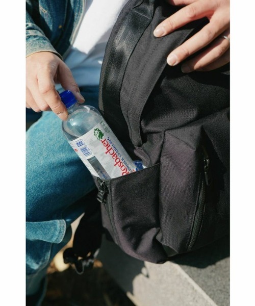 AS2OV(アッソブ)の「【AS2OV/アッソブ】 EXCLUSIVE BALLISTIC NYLON 2POCKET DAYPACK / デイパック バックパック(バックパック/リュック・メンズ・カーキ/ブラック・FREE)」の10枚目の写真