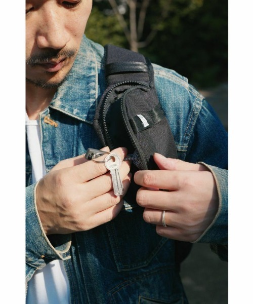 AS2OV(アッソブ)の「【AS2OV/アッソブ】 EXCLUSIVE BALLISTIC NYLON 2POCKET DAYPACK / デイパック バックパック(バックパック/リュック・メンズ・カーキ/ブラック・FREE)」の11枚目の写真