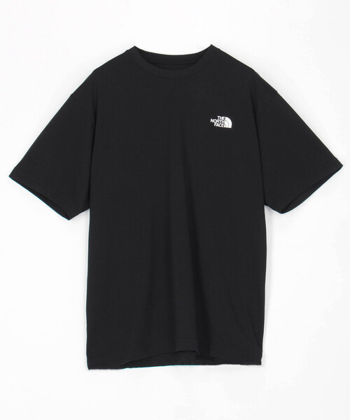 THE NORTH FACE(ザノースフェイス)の「THE NORTH FACE/ザ・ノース・フェイス Short Sleeve Bandana Square Logo Tee/ショートスリーブ バンダナ スクエア ロゴ Tシャツ 限定展開(Tシャツ/カットソー・メンズ・ネイビー/ホワイト/チャコールグレー/ブラック/グレー・MEDIUM/X-LARGE/LARGE/SMALL)」の6枚目の写真