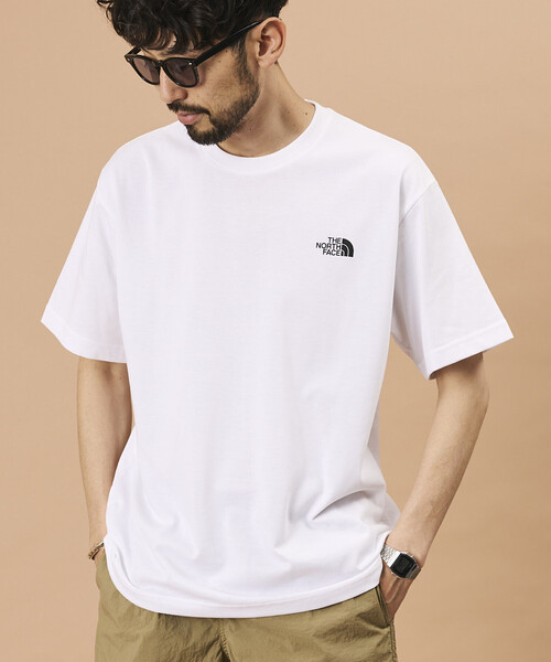 THE NORTH FACE(ザノースフェイス)の「THE NORTH FACE/ザ・ノース・フェイス Short Sleeve Bandana Square Logo Tee/ショートスリーブ バンダナ スクエア ロゴ Tシャツ 限定展開(Tシャツ/カットソー・メンズ・ネイビー/ホワイト/チャコールグレー/ブラック/グレー・MEDIUM/X-LARGE/LARGE/SMALL)」の10枚目の写真