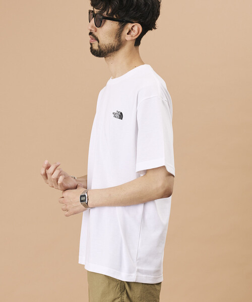 THE NORTH FACE(ザノースフェイス)の「THE NORTH FACE/ザ・ノース・フェイス Short Sleeve Bandana Square Logo Tee/ショートスリーブ バンダナ スクエア ロゴ Tシャツ 限定展開(Tシャツ/カットソー・メンズ・ネイビー/ホワイト/チャコールグレー/ブラック/グレー・MEDIUM/X-LARGE/LARGE/SMALL)」の13枚目の写真