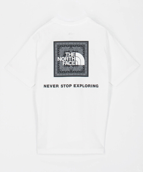 THE NORTH FACE(ザノースフェイス)の「THE NORTH FACE/ザ・ノース・フェイス Short Sleeve Bandana Square Logo Tee/ショートスリーブ バンダナ スクエア ロゴ Tシャツ 限定展開(Tシャツ/カットソー・メンズ・ネイビー/ホワイト/チャコールグレー/ブラック/グレー・MEDIUM/X-LARGE/LARGE/SMALL)」の17枚目の写真