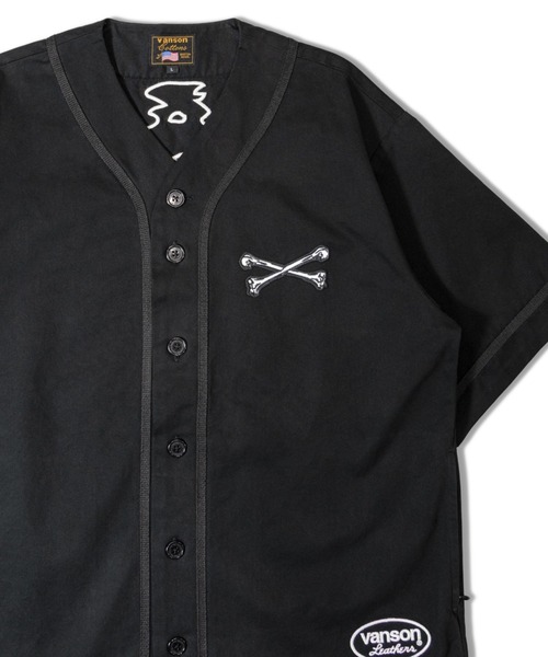 VANSON(ヴァンソン)の「VANSON/RITZ-BB Shirt(シャツ/ブラウス・メンズ・ブラック・M/L/XL)」の18枚目の写真